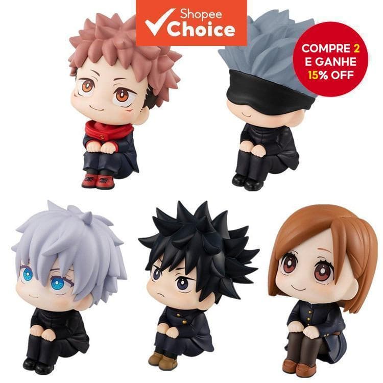 Modelo de Anime de 1 peça: Gojo Go, Nohara Nohara Mio, Emi, Material de PVC, pode ser usado como decoração de mesa.