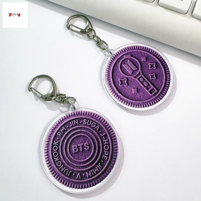 Pingente De Chaveiro Acrílico Com Design De Biscoito BTSS OREOS-Periféricos JK V