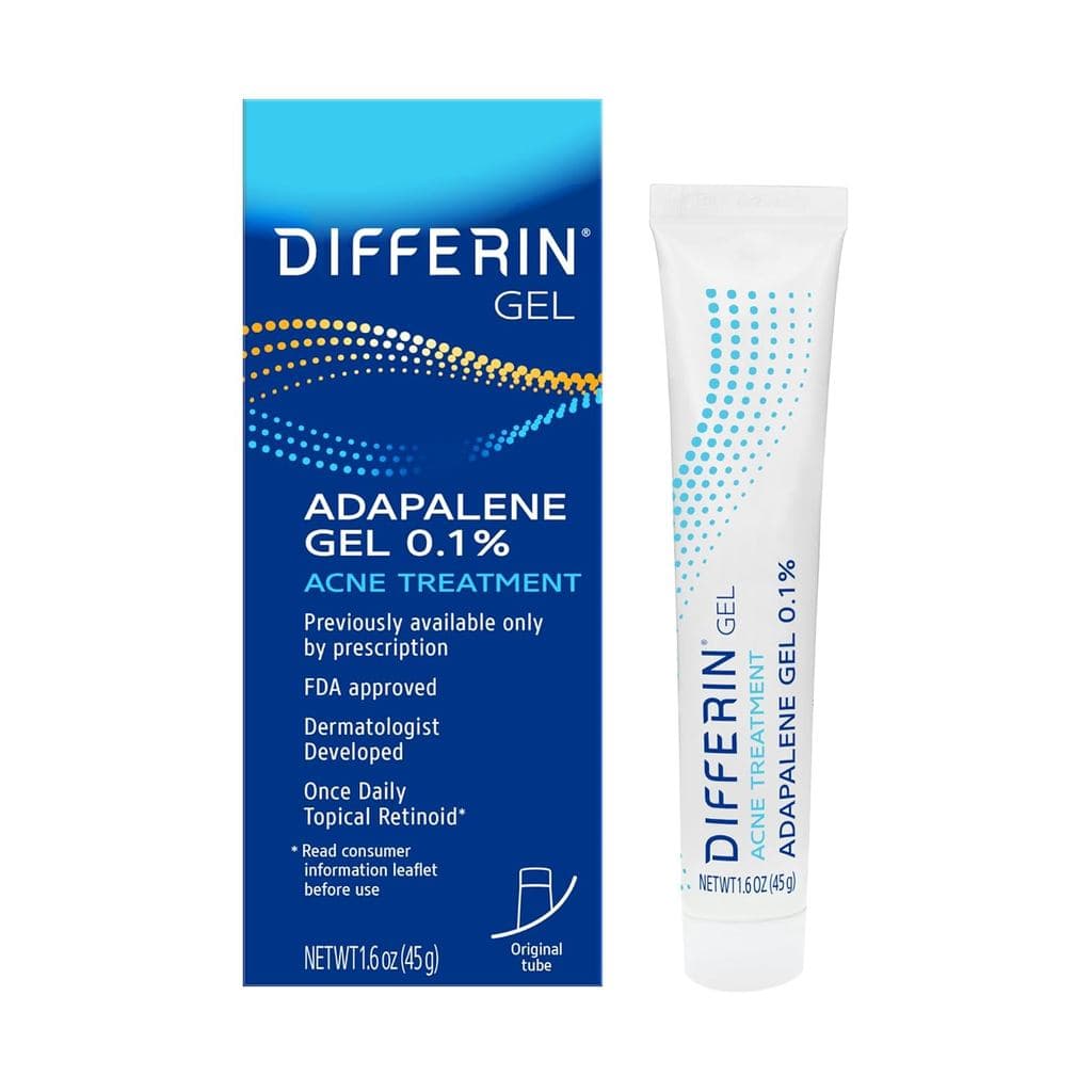 Differin Gel de Tratamento com 0,1% de Adapalene, Tubo de 45g