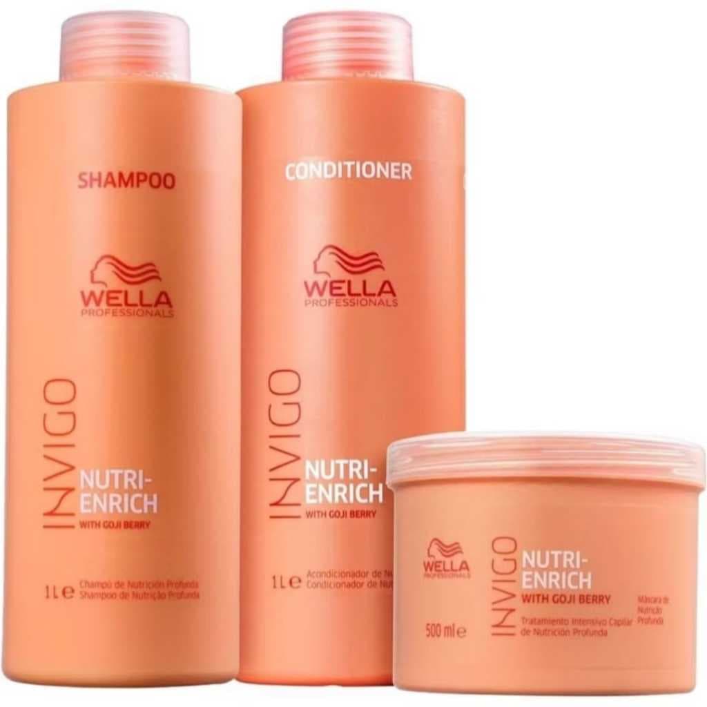 Kit Wella Invigo Nutri-Enrich 3 produtos Grande