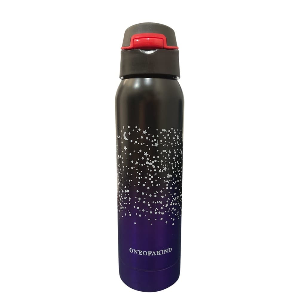 Garrafa Térmica Inox 500ml com Tampa Trava Antivazamento para Água, Café e Bebidas Quentes e Frias