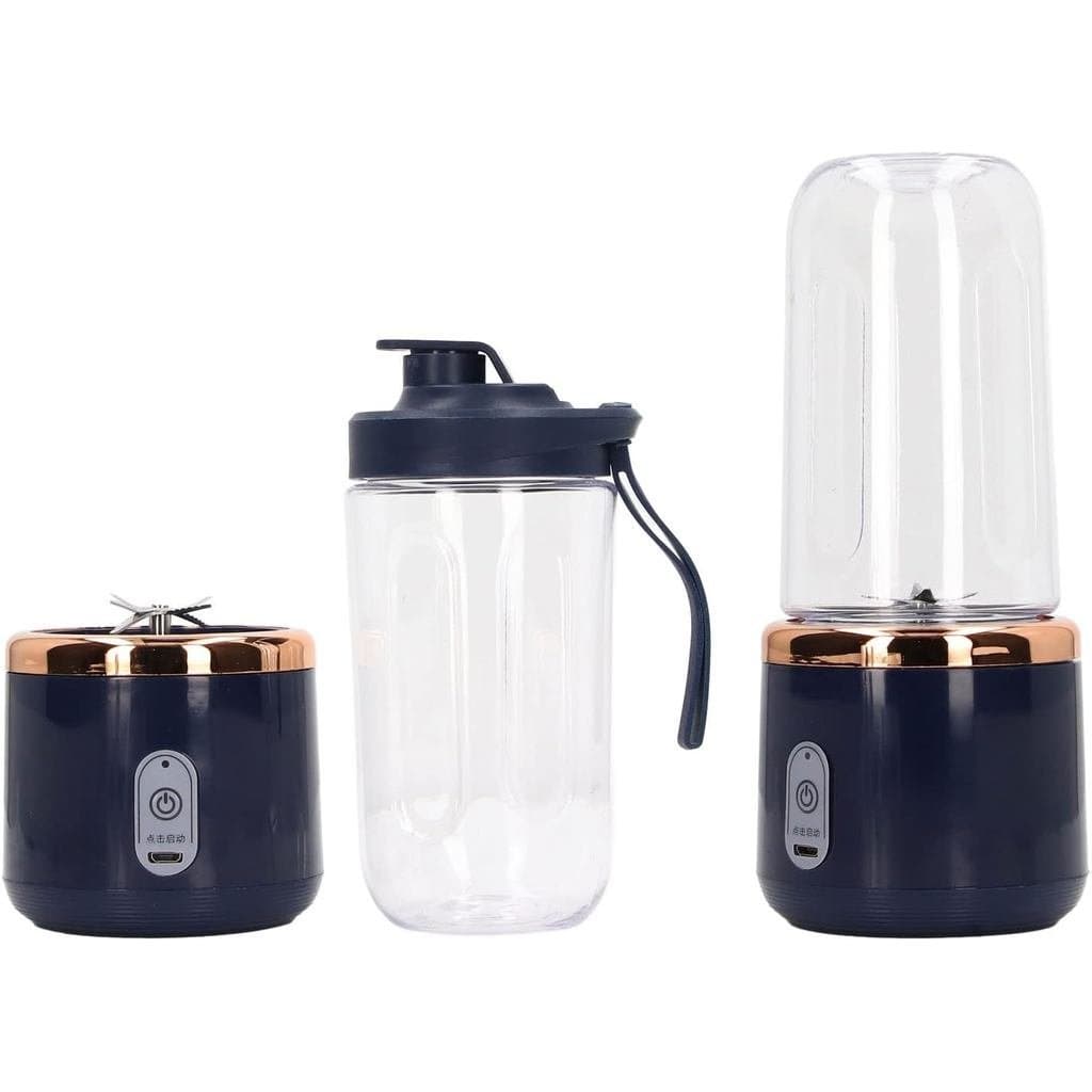 Liquidificador Portátil Flexman 300ml, Liquidificador Pessoal com 6 Lâminas para Shakes e Smoothies, Mini Liquidificador