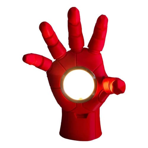 Lâmpada De Luva De Mão Iron Man Light Led Light Usb Desk Tel