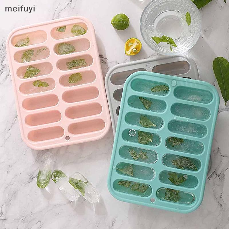 [MF] Molde Para Fazer Salsichas 14 Grades De Silicone DIY Presunto Cachorro-Quente Fazendo Moldes Com Tampa Cozinha Domé