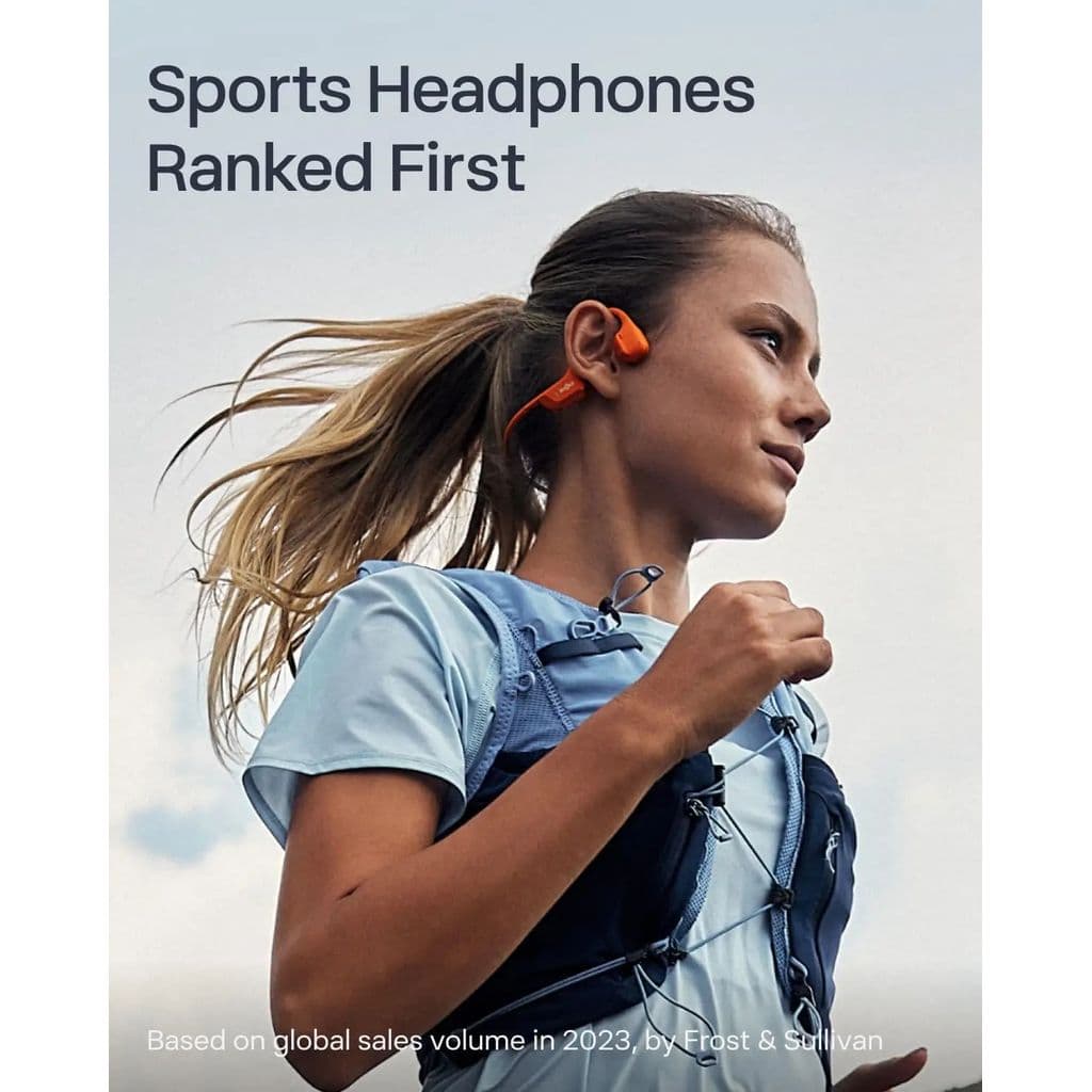 Shokz OpenRun Pro 2 Mini S821 Fones De Ouvido Esportivos De Condução Óssea , Resistentes Ao Suor , Orelha Aberta