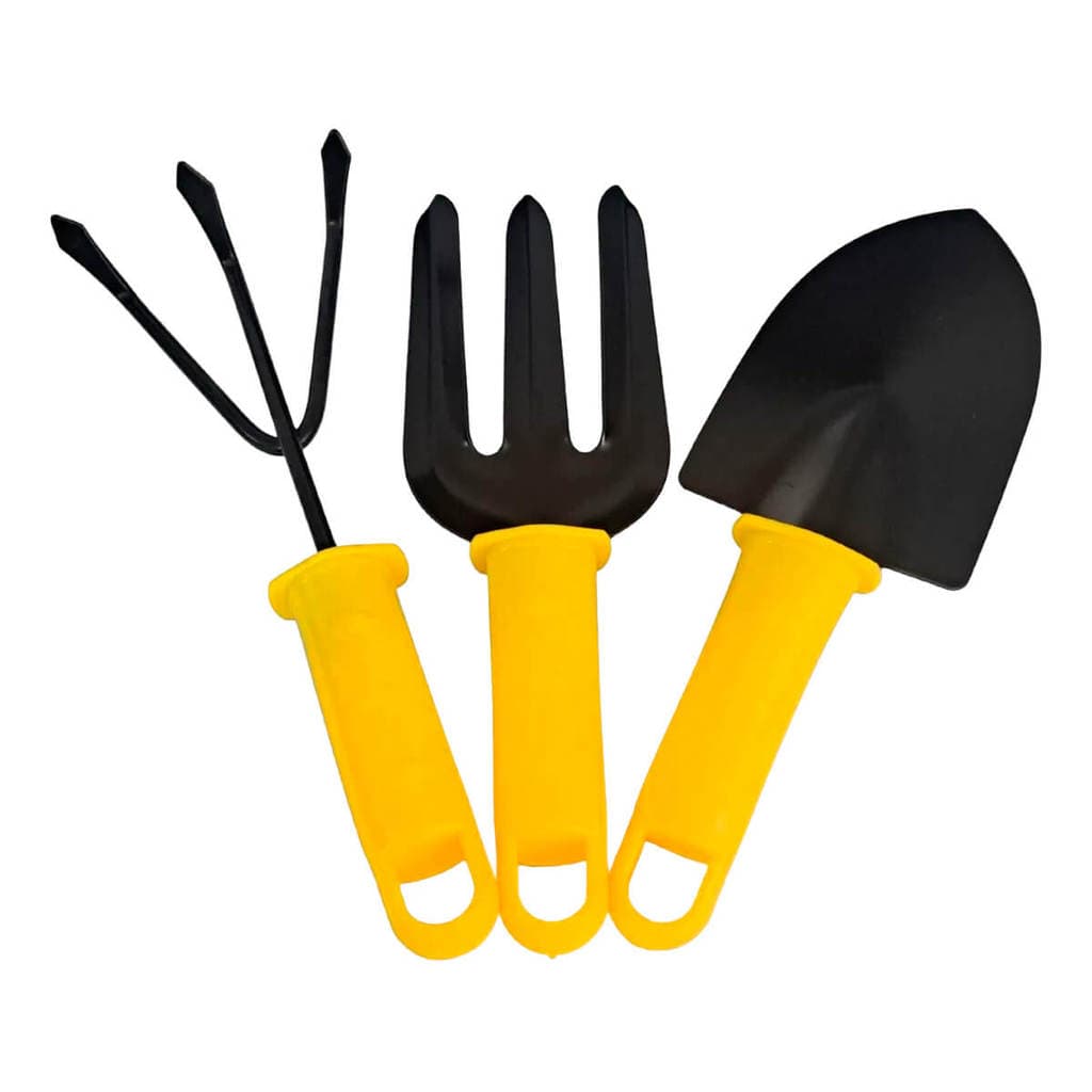 Kit Jardinagem Jardim Horta 3 Peças