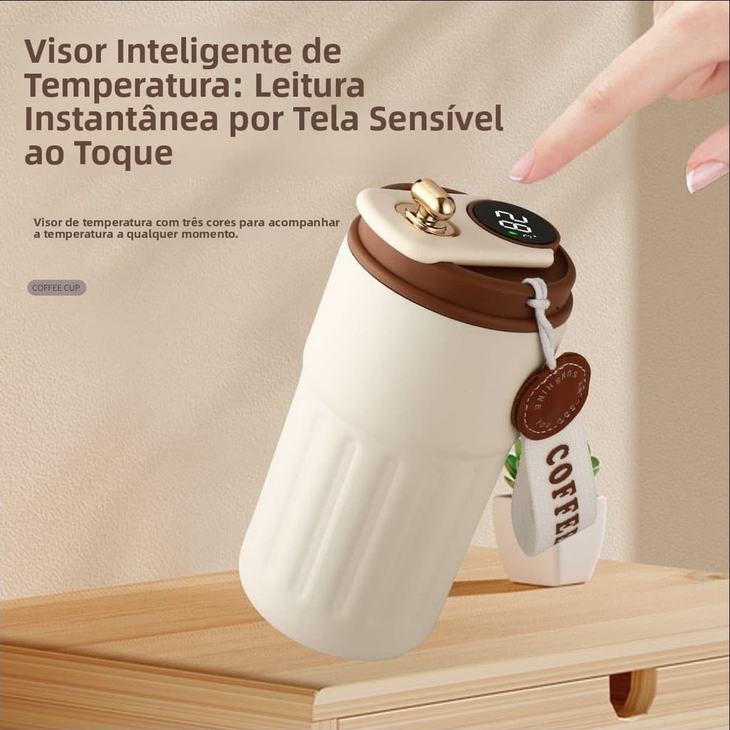 Copo de café em aço inoxidável 316, copo isolado para homens e mulheres, estudantes, uso doméstico, copo para água fria,
