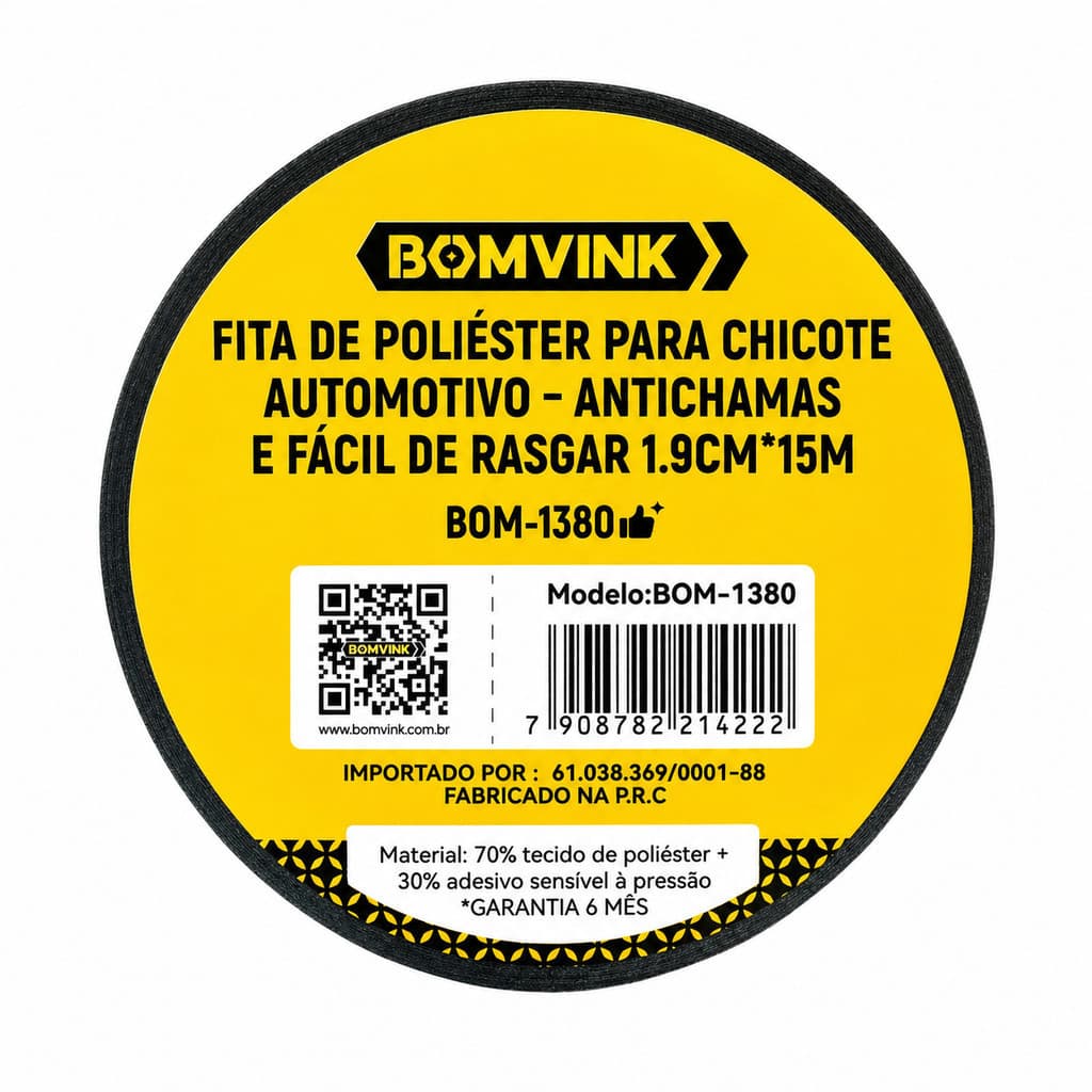 Fita De Poliéster /polipropileno CA - 25 Mm Rolo - 50 Metros