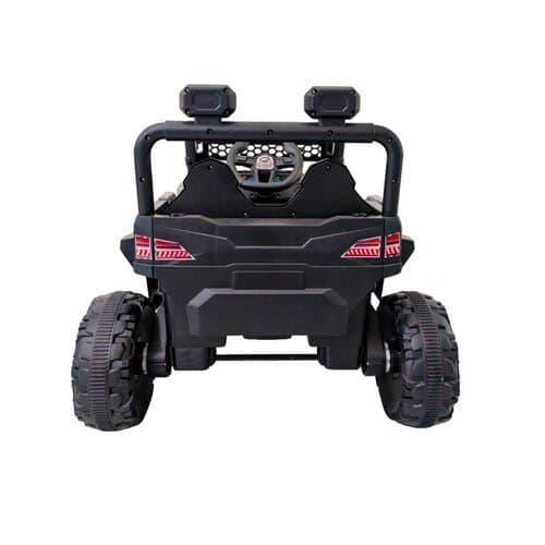 Carrinho Eletrico Infantil Jipe Force Resistente Seguro Cinza Veiculo Bebe Com Controle Remoto
