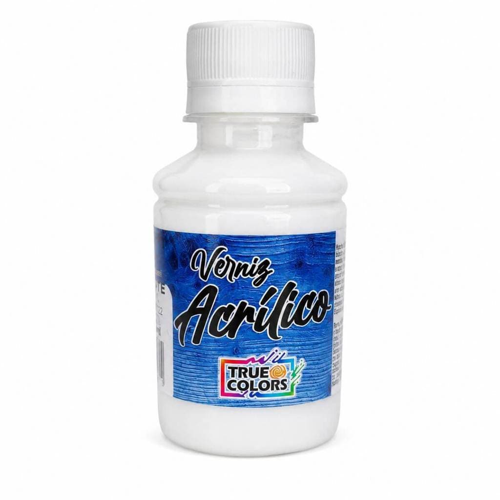 Verniz Acrílico Brilhante a Base de Água 100ml True Colors