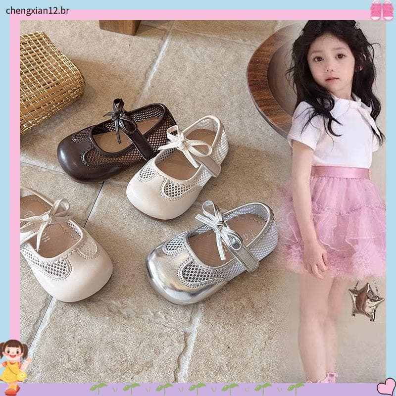 Meninas pequenos sapatos de couro crianças sapatos 2026 primavera outono novo estilo preto crianças pequena princesa sol