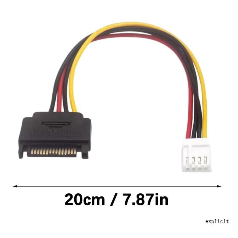 Exp Pequeno Adaptador 4 Pinos Para 15 Acessórios Unidade Mesa PC