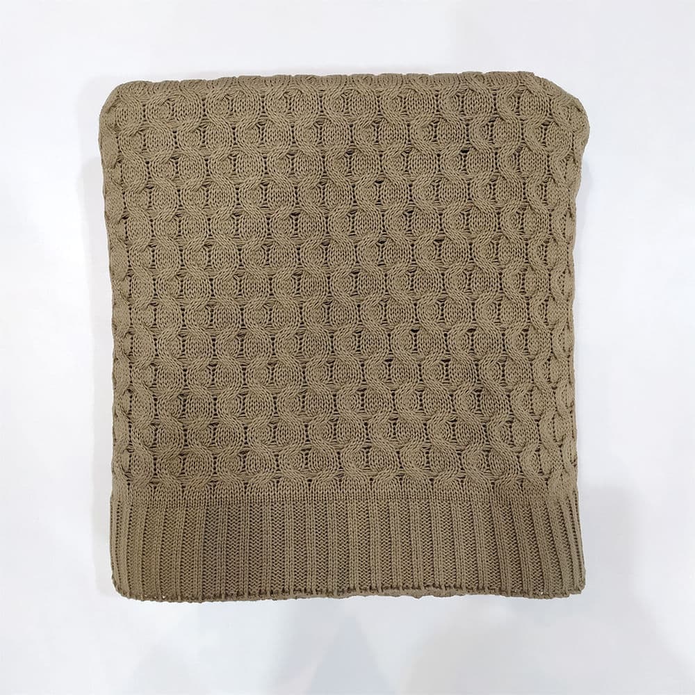 Peseira Decorativa Tricot Bellagio 80 x 260 - Decortrico