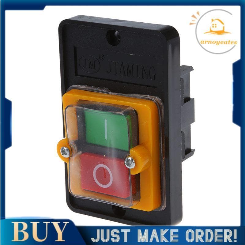 Interruptor De Botão À Prova De Água AC 220/380V ON/OFF-5