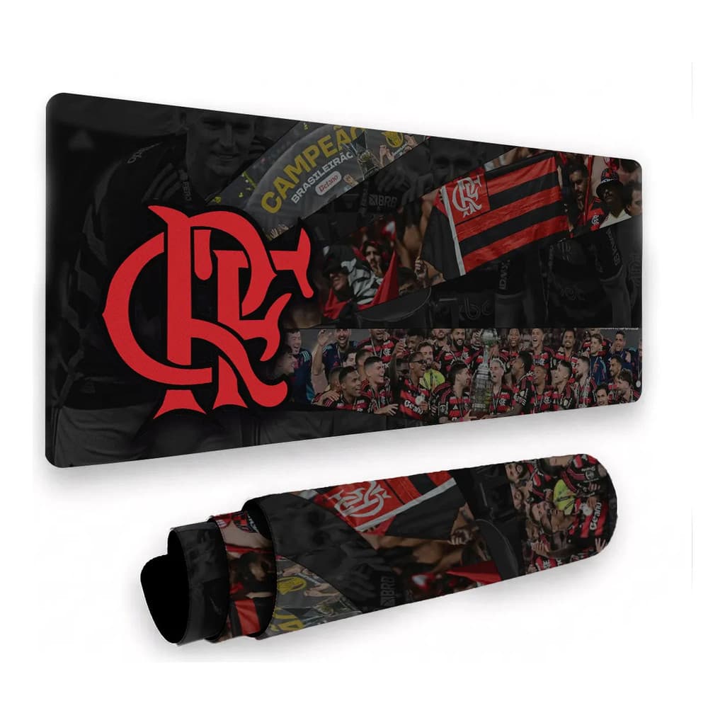 Mousepad Desk Pad 90x40cm Grande Times Futebol Home Office