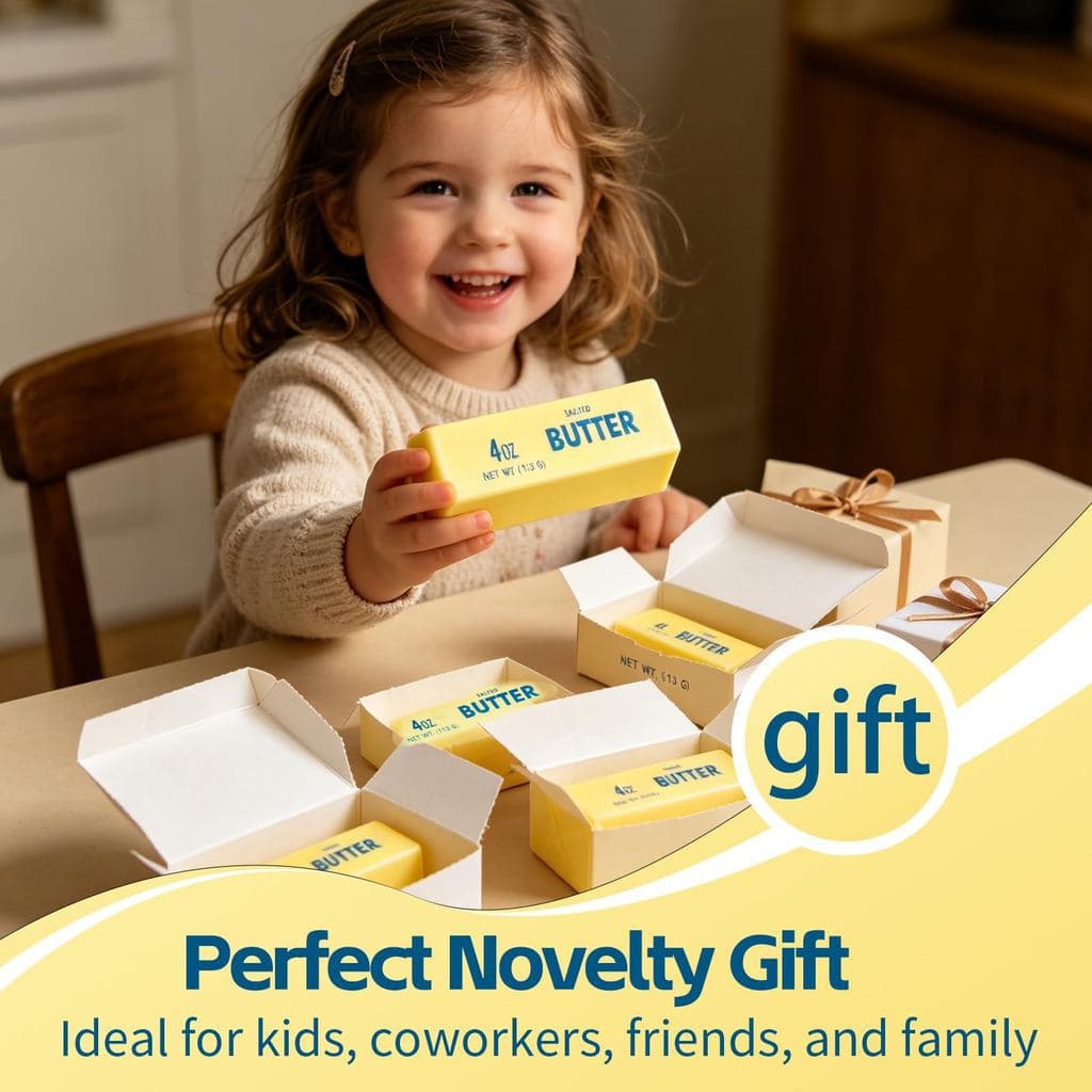 [Estoque Pronto] Novo Bastão De Manteiga Fidget Toys Squishy Elastic Cheese Stick Engraçado Descompressão Estresse Ansie