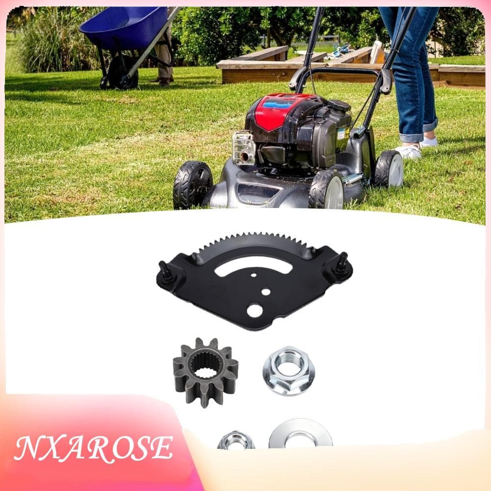 Nxarose Fabater Placa do setor de direção 717-1550 Kit de pinhão de engrenagem de aço compatível com cortadores de