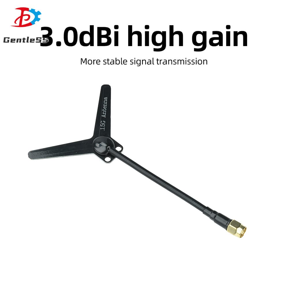Antena De Transmissão De Vídeo 1.5G/1.8G/3.3G FPV Direcional Tipo Y Para Drones E Aeronaves Modelo