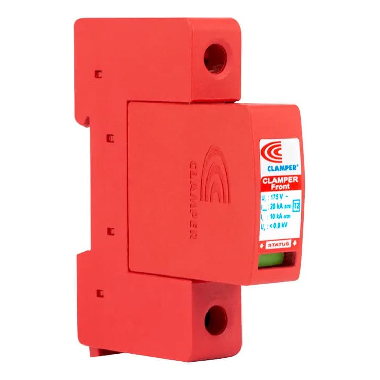 Protetor Dps Clamper Front 20ka 460v Anti Surto E Raio