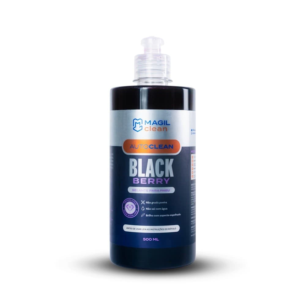 Black Berry Magil Clean Selante De Pneu Pretinho - 500ml