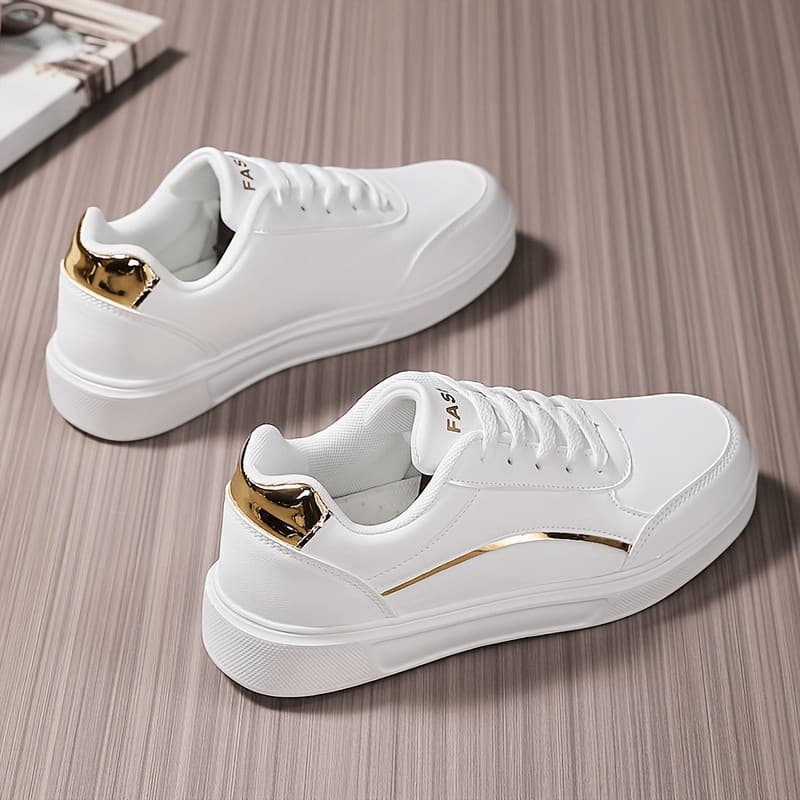 Tenis Feminino Casual Branco Retrô Clássico Original Force Leve e Confortável