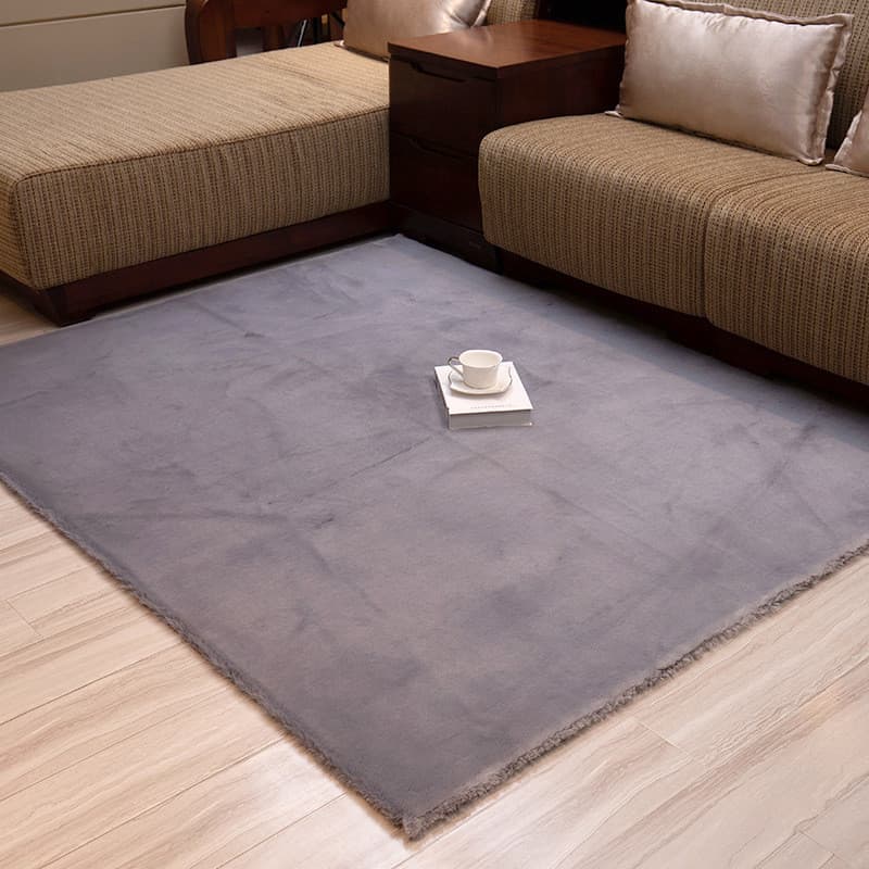 Fabricante Cross-Border tapete de pelúcia quarto imitação pele de coelho sala estar mesa café esteira Bay janela coberto