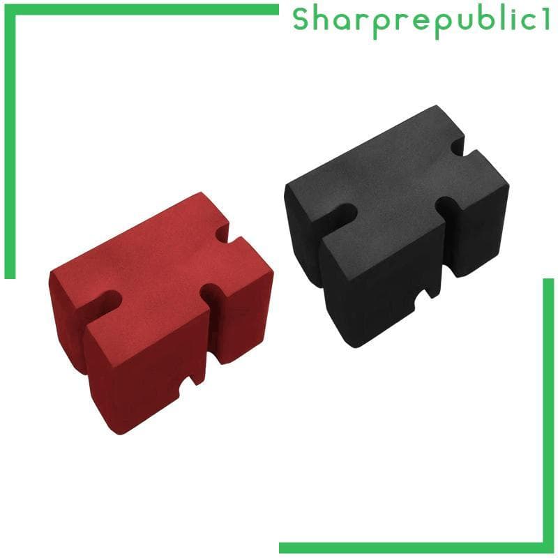 [Sharprepublic1] Bloco De Prensa De Bancada Ajustável Suporte Grip Pad Placa De Barra De Peso Para Treinamento Interno A