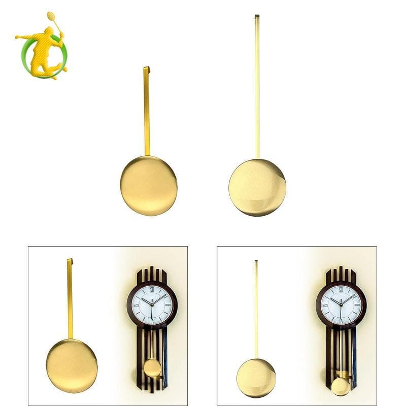[Asiyy] Relógio De Parede Pêndulo DIY Artesanato Multiuso Decorativo Retro Design Peças De Reparo De Metal Para De Casa