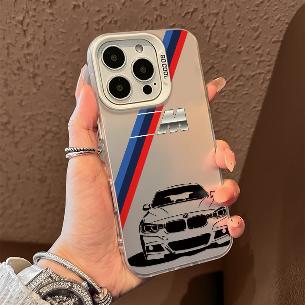 Capa Capinha Para iPhone 17 PRO PROMAX 16 11 12 13 14 15 xs XR com estampa de carro BMW Y00139