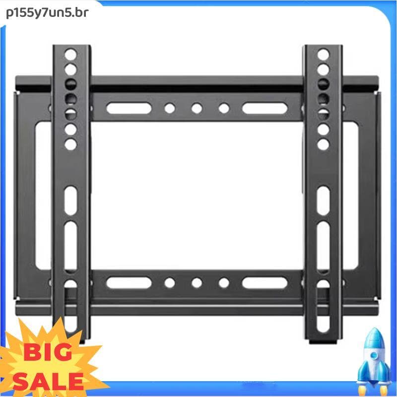 Suporte Universal Para TV De Baixo Perfil De Parede Fixo A Maioria Das Tvs Planas/Curvas De 14 "-42 " Máx . Até 20kg 280