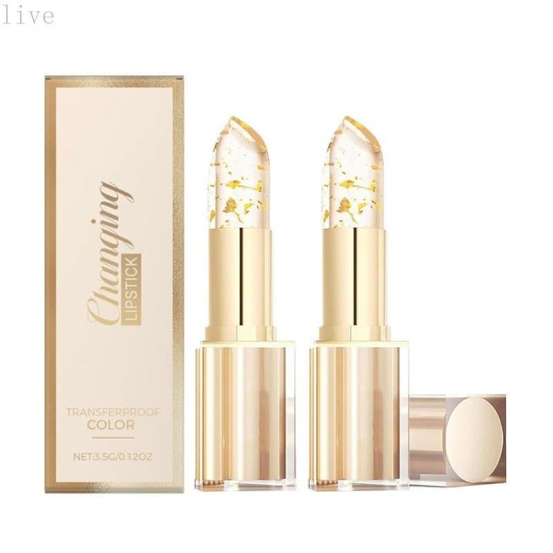 Sulily - Conjunto de 2 batons que mudam de cor, batom suave para a pele, batom transparente que muda de cor, batom que m