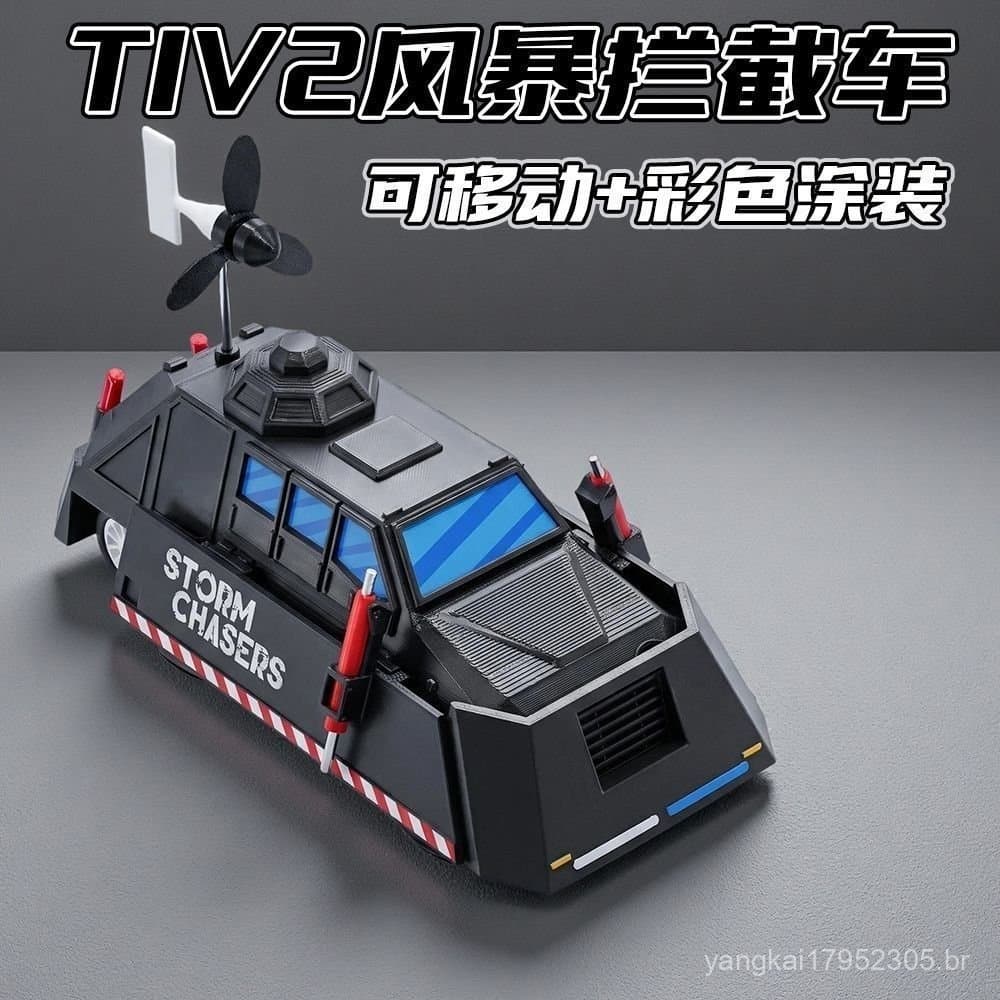 Storm Chaser Titus Storm Interceptor Tornado Interceptor Modelo Boxer Presente Colecionável G2YL