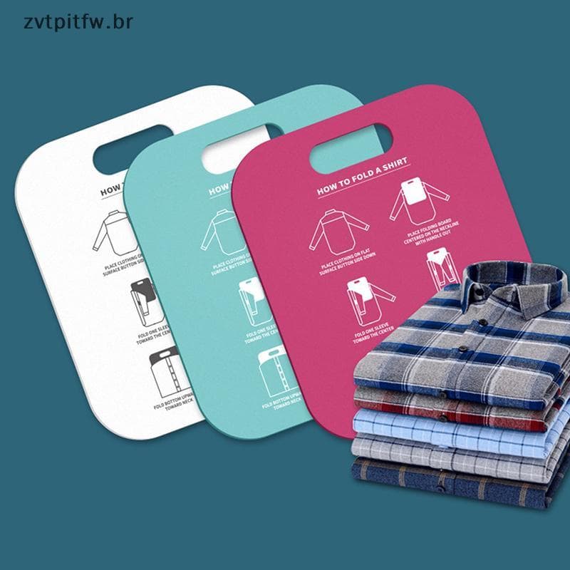 ZVT Organizador De Placa Dobrável Para Roupas , Camisetas Adultas/Crianças , Pasta De Vestido , Armazenamento BR