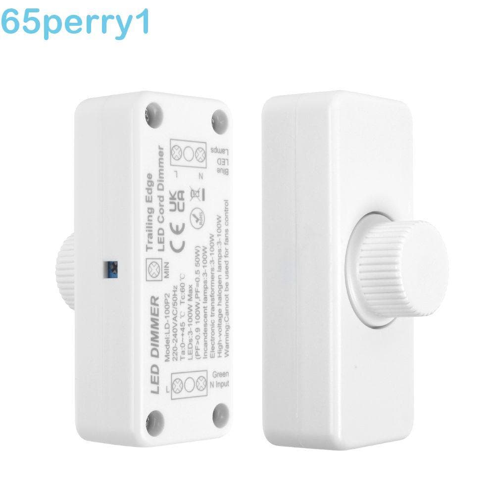 PERRY1 Dimmer Switch Controller Lâmpadas De Mesa Rotativas Inteligentes Botão De Lâmpada Incandescente Controle De Ilumi