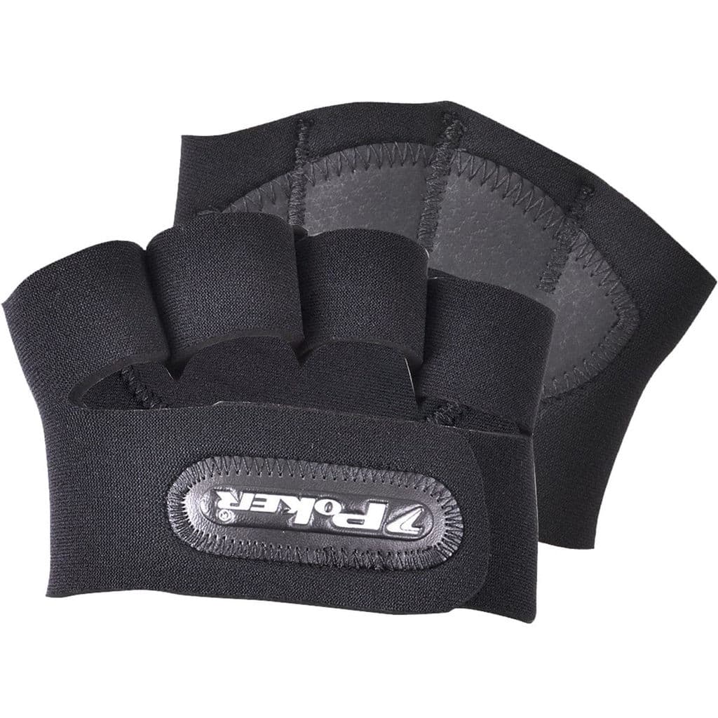 Luva Academia Poker Palmar Preto