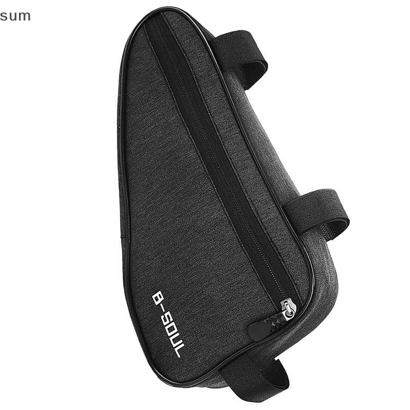 [sum] Bolsa De Bicicleta Triangular À Prova D'água Para Quadro De Tubo Frontal Mountain Bike Suporte Acessórios BR