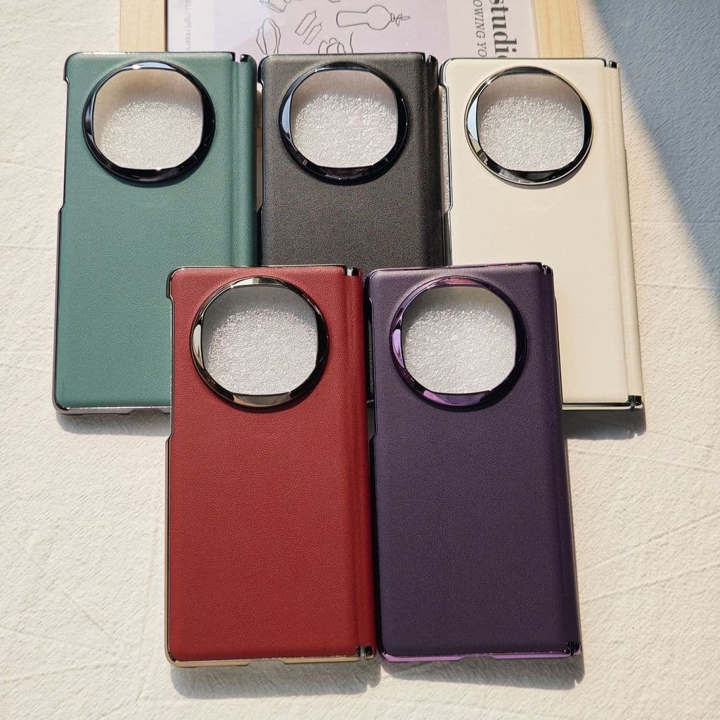Capa de telefone magnética de eixo Central adequada para modelo de tela dobrável de várias marcas capa protetora estilo