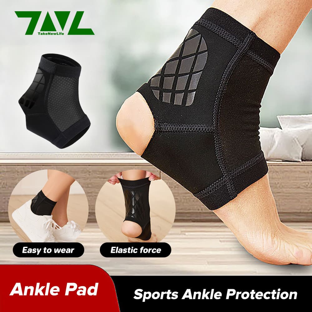 TNL 1PC Tornozelo Cinta Suporte Respirável Compressão Elástica Para Fitness Correndo Esportes Ao Ar Livre Pode Ser Usado
