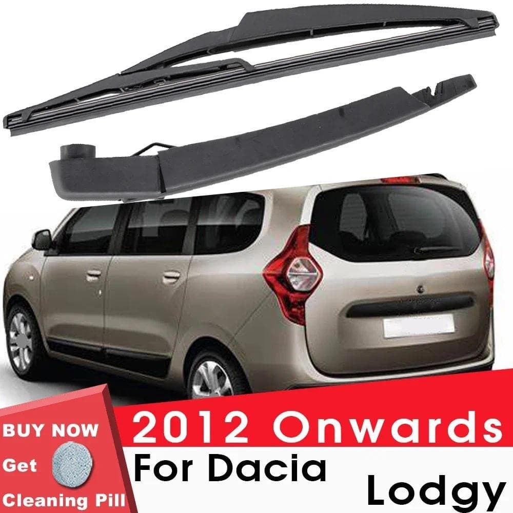 Escovas Das Lâminas Do Braço Limpador Pára-Brisa Traseiro Carro Para Dacia Lodgy 2012 Em Diante Hatchback Brisas Estilo