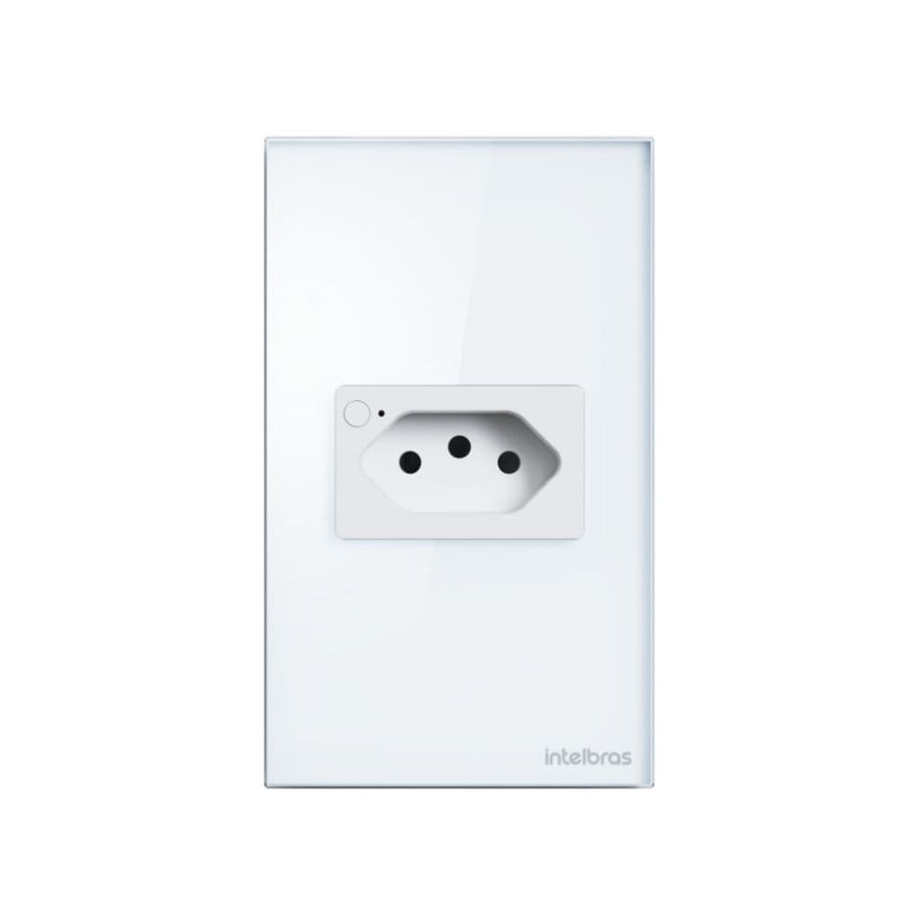 Tomada Inteligente Wi-fi Smart 10a Etw 1001 Branco Intelbras