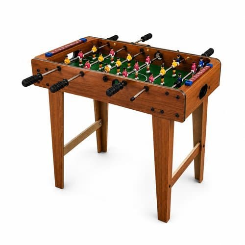 Mesa De Pebolim Infantil Dobravel 69cm Mini Toto Portatil Jogo De Mesa Com Pes