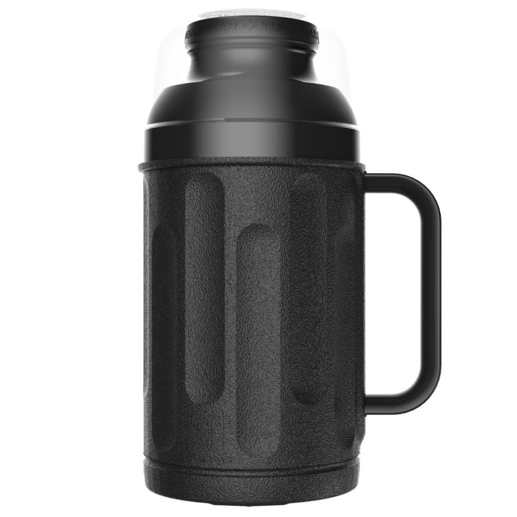 Garrafa Térmica Termolar Mundial 500ml Preta Conservação Térmica Rolha Clean
