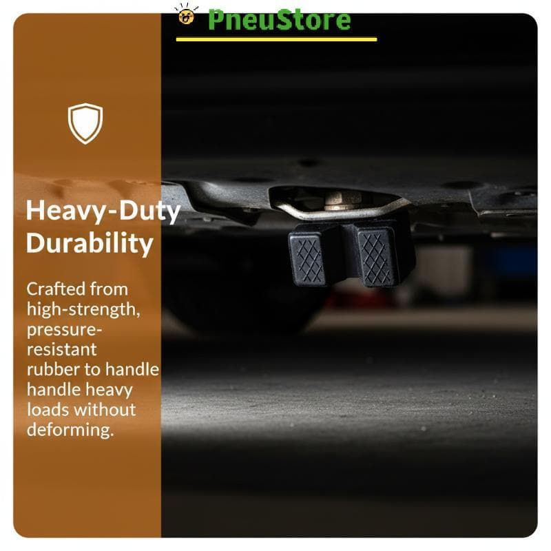 haostone Resistente Entalhado Carro Ja Almofada De Borracha Universal Suporte Protetor Para Garagem SUV Sedan Manutenção