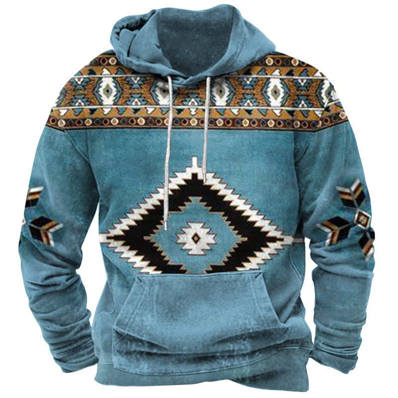 Moletom com capuz estampado, estilo europeu e americano, moda digital casual, moletom 3D, moletom masculino moderno.