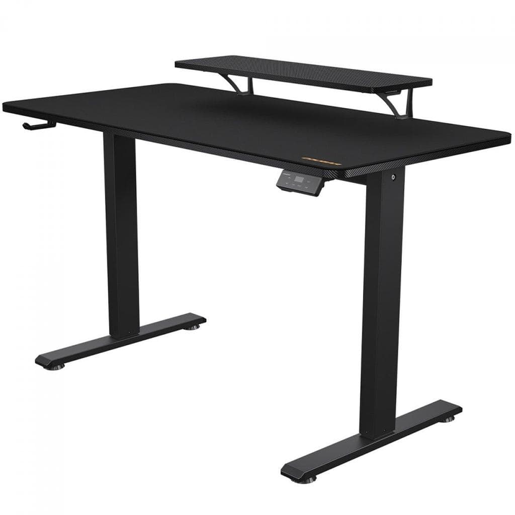 Mesa Gamer Cougar E-STAR 120, Ajuste Elétrico, Suporte Para Headset, Black, 3MSTA1WB.0006