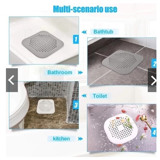 KIT 4/8 Ralo De Pia Da Cozinha Filtro Cabelo Esgoto/Banheiro Banheira Chuveiro Piso De Drenagem Pad/Odor Limpeza Em Casa