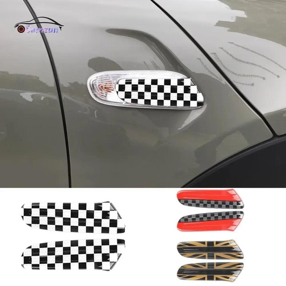 Fender Adesivo Para-Choque Lateral Dianteiro , MINI Cooper F55 F56 F57 2014-2020 2021 , Acessórios Externos Do Carro , L