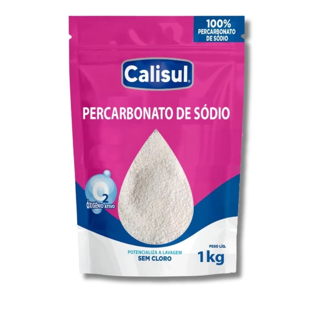 Percabonato Tira Manchas 100% Puro  Roupas Brancas E Coloridas 1KG
