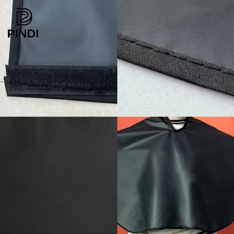 PINDI Capa De Corte De Cabelo Pro Salão De Cabeleireiro Vestido De Pano Barbeiro À Prova Dwaterproof Água Avental Capas