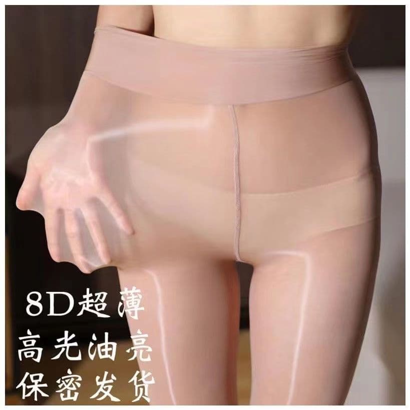 Meias de óleo de cavalo calcinha Anti-Snagging primavera outono estilo fino meia-calça água luz meias integradas meias d